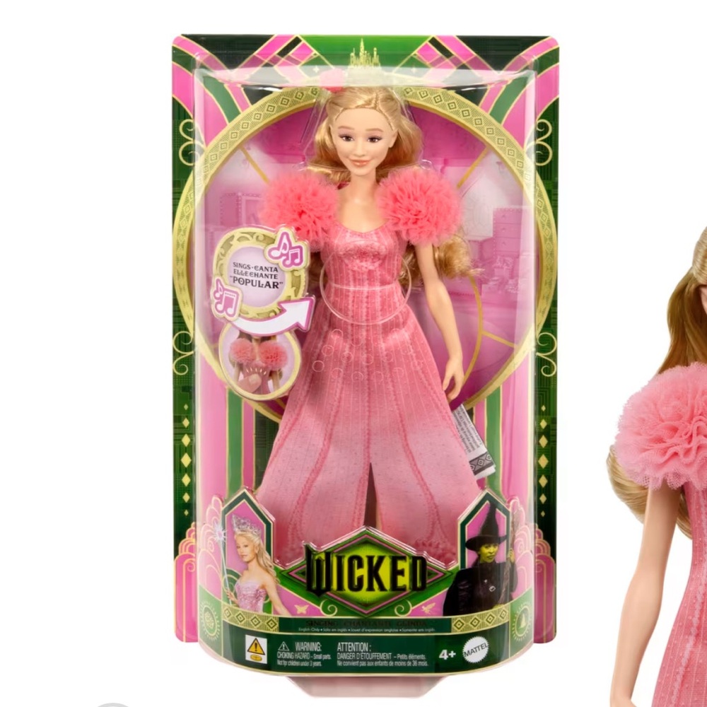COLLECTIBLE Mattel WICKED Doll Glinda